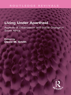 cover image of Living Under Apartheid
